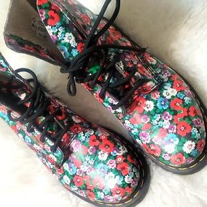 Floral Dr. Martens